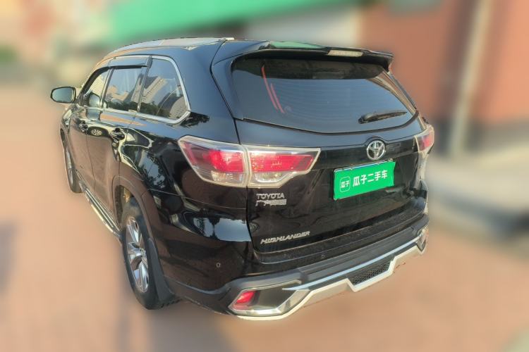 Used Toyota Highlander 2015 2.0T Two-Wheel Drive Elite Edition 7 Seats Rear Left 45 Deg