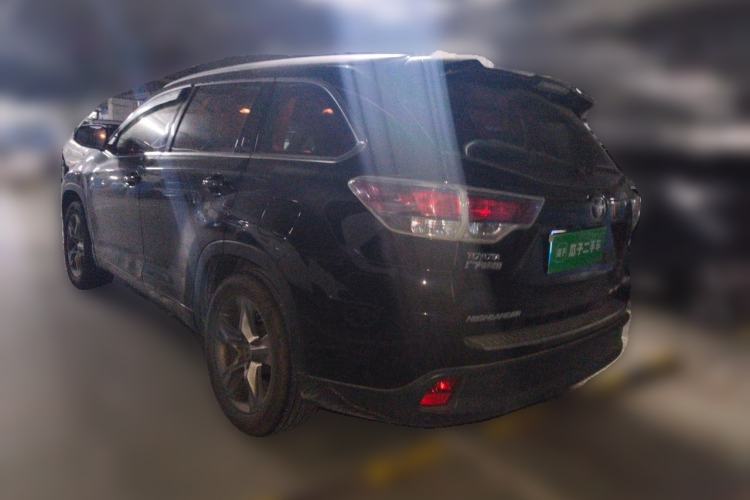 Used Toyota Highlander 2015 2.0T Four-Wheel Drive Luxury Edition 7-Seater Rear Left 45 Deg