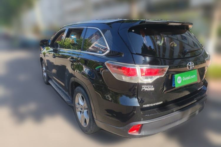 Used Toyota Highlander 2015 2.0T Four-Wheel Drive Ultimate Edition 7-Seater Rear Left 45 Deg
