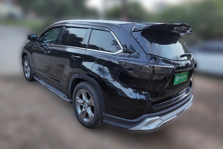 Used Toyota Highlander 2015 2.0T Four-Wheel Drive Luxury Edition 7-Seater Rear Left 45 Deg