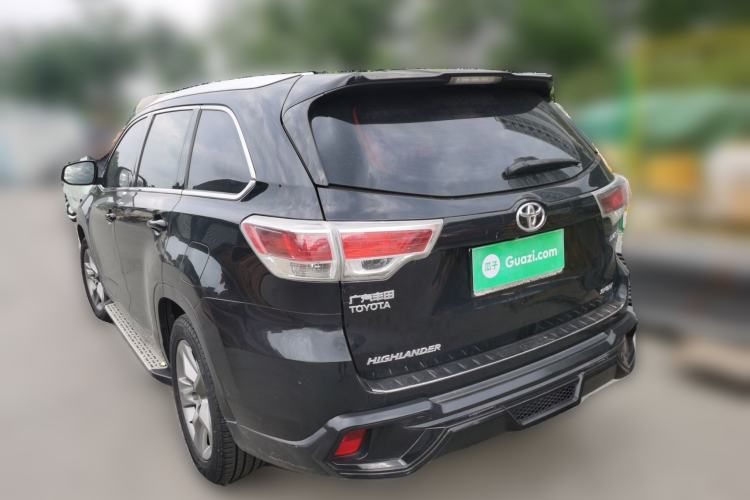 Used Toyota Highlander 2015 2.0T Two-Wheel Drive Luxury Edition 7 Seats Rear Left 45 Deg