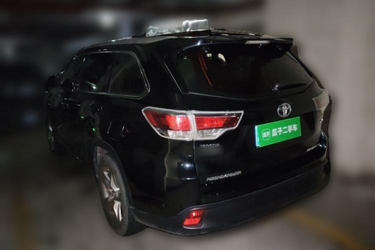 Used Toyota Highlander 2015 2.0T Four-Wheel Drive Ultimate Edition 7-Seater Rear Left 45 Deg