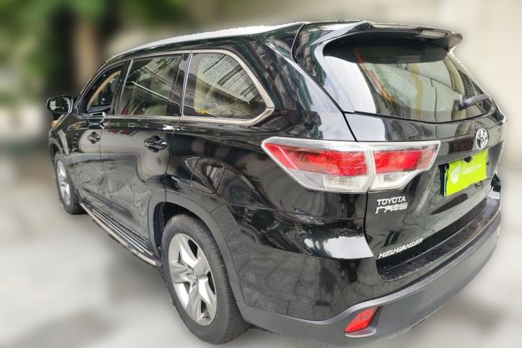 Used Toyota Highlander 2015 2.0T Four-Wheel Drive Luxury Edition 7-Seater Rear Left 45 Deg