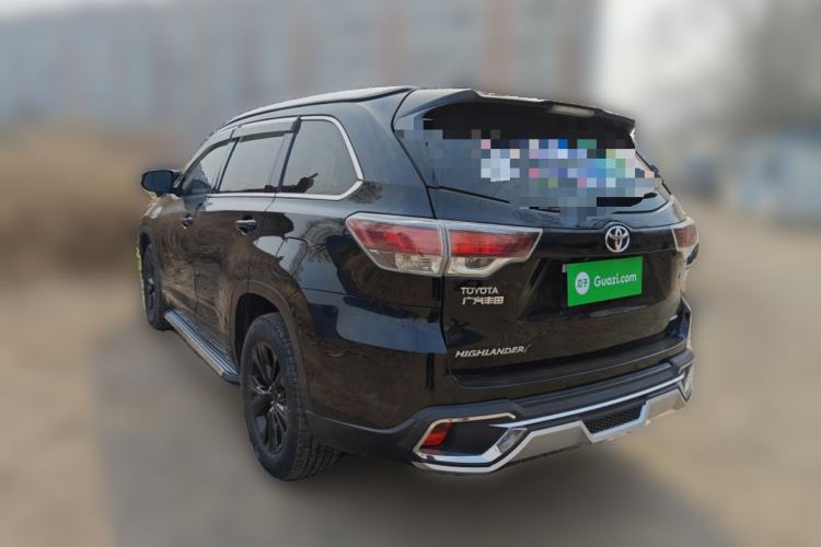 Used Toyota Highlander 2015 2.0T Four-Wheel Drive Elite Edition 7-Seater Rear Left 45 Deg