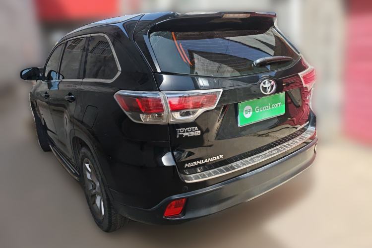 Used Toyota Highlander 2015 2.0T Four-Wheel Drive Luxury Edition 7-Seater Rear Left 45 Deg