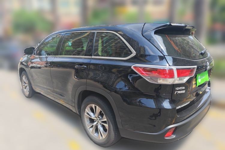 Used Toyota Highlander 2015 2.0T Four-Wheel Drive Elite Edition 7-Seater Rear Left 45 Deg
