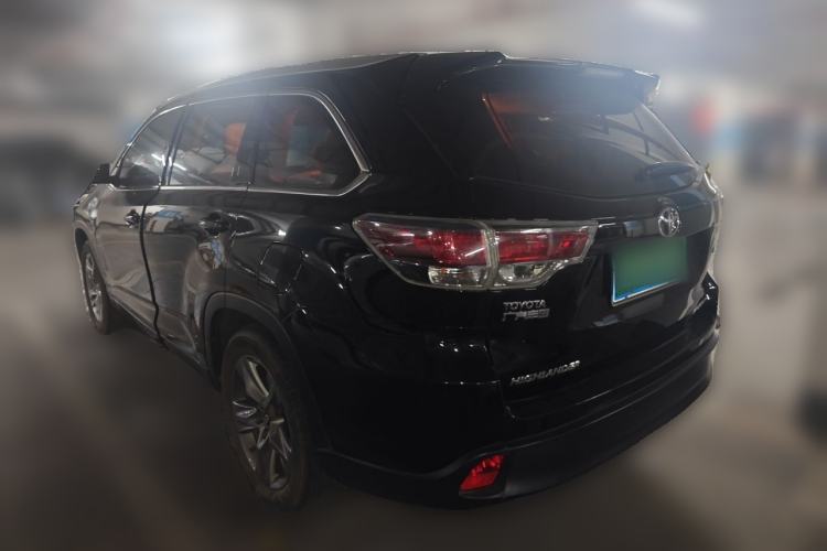 Used Toyota Highlander 2015 2.0T Four-Wheel Drive Luxury Edition 7-Seater Rear Left 45 Deg