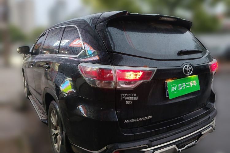 Used Toyota Highlander 2015 2.0T Two-Wheel Drive Elite Edition 5 Seats Rear Left 45 Deg