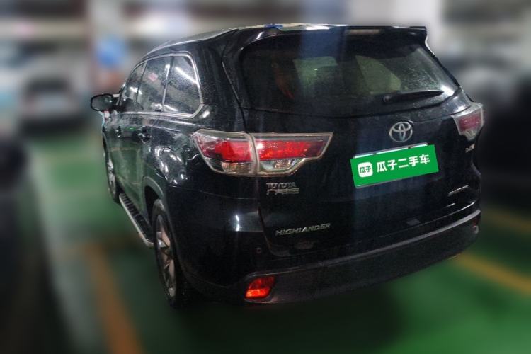Used Toyota Highlander 2015 2.0T Four-Wheel Drive Luxury Edition 7-Seater Rear Left 45 Deg