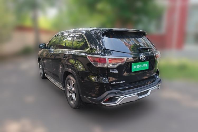 Used Toyota Highlander 2015 2.0T Four-Wheel Drive Ultimate Edition 7-Seater Rear Left 45 Deg