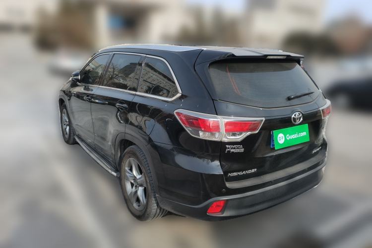 Used Toyota Highlander 2015 2.0T Four-Wheel Drive Luxury Edition 7-Seater Rear Left 45 Deg