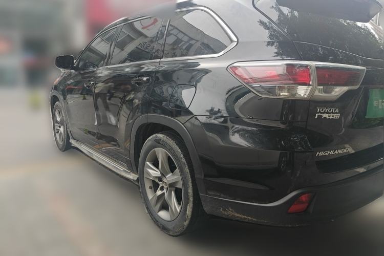 Used Toyota Highlander 2015 2.0T Four-Wheel Drive Luxury Edition 7-Seater Rear Left 45 Deg
