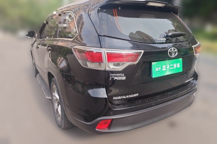 Used Toyota Highlander 2015 2.0T Four-Wheel Drive Ultimate Edition 7-Seater Rear Left 45 Deg