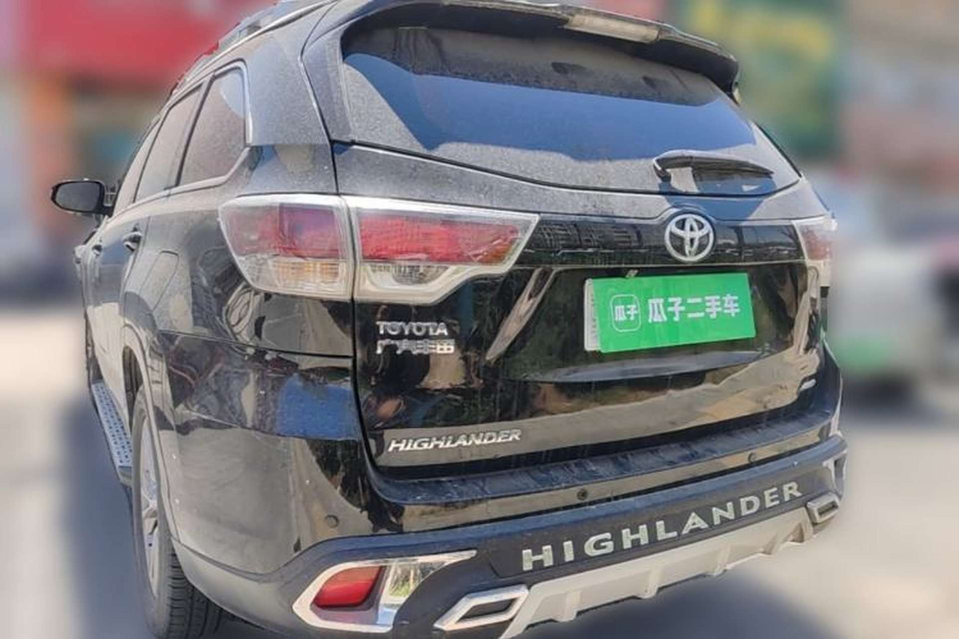 Used Toyota Highlander 2015 2.0T Four-Wheel Drive Elite Edition 7-Seater Rear Left 45 Deg