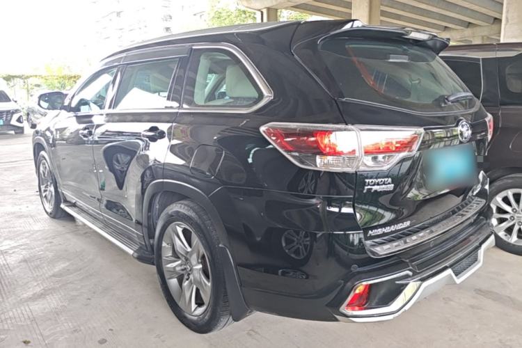 Used Toyota Highlander 2015 2.0T Four-Wheel Drive Luxury Edition 7-Seater Rear Left 45 Deg