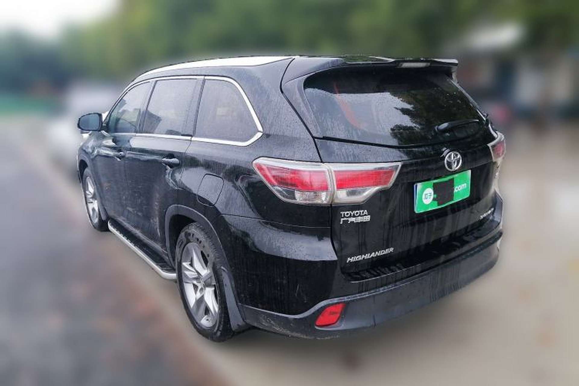 Used Toyota Highlander 2015 2.0T Four-Wheel Drive Luxury Edition 7-Seater Rear Left 45 Deg