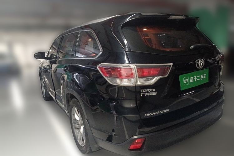 Used Toyota Highlander 2015 2.0T Four-Wheel Drive Luxury Navigation Version with 7 Seats Rear Left 45 Deg