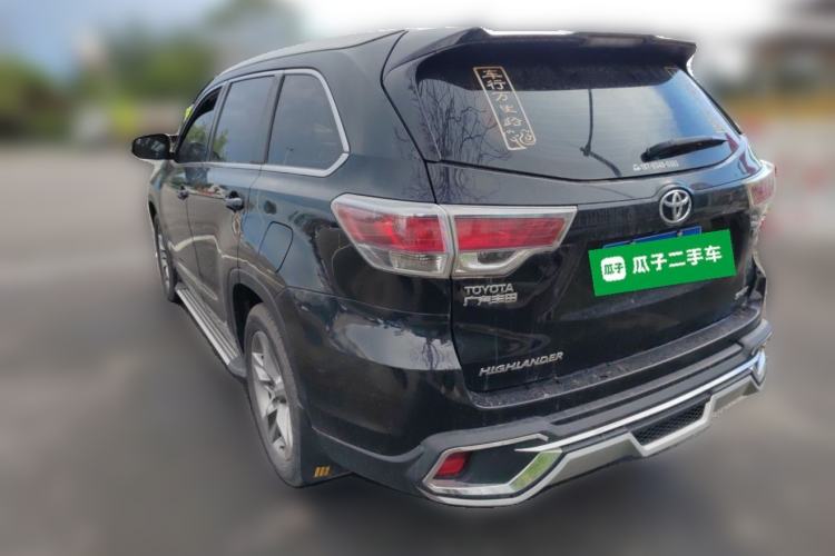 Used Toyota Highlander 2015 2.0T Two-Wheel Drive Luxury Edition 7 Seats Rear Left 45 Deg