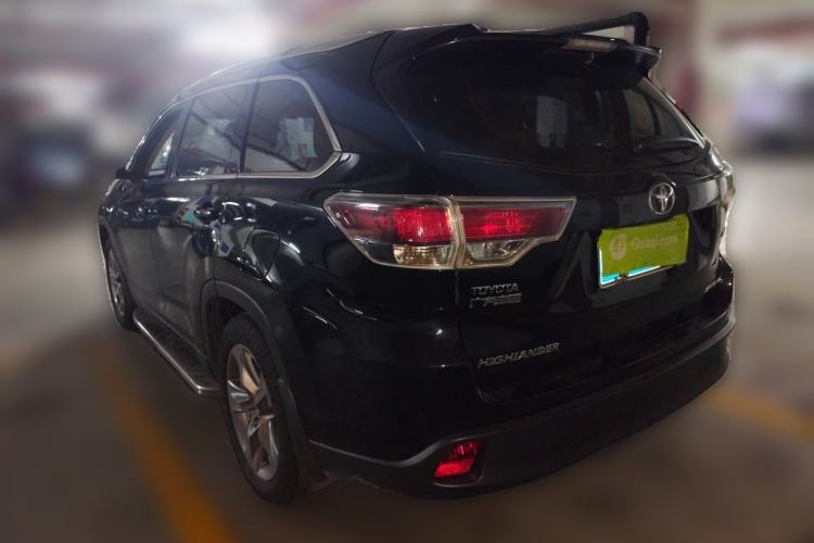 Used Toyota Highlander 2015 2.0T Four-Wheel Drive Luxury Edition 7-Seater Rear Left 45 Deg