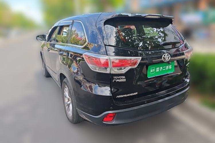 Used Toyota Highlander 2015 2.0T Two-Wheel Drive Elite Edition 5 Seats Rear Left 45 Deg