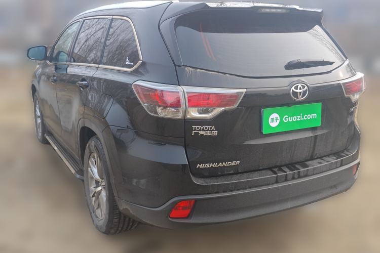 Used Toyota Highlander 2015 2.0T Two-Wheel Drive Elite Edition 7 Seats Rear Left 45 Deg