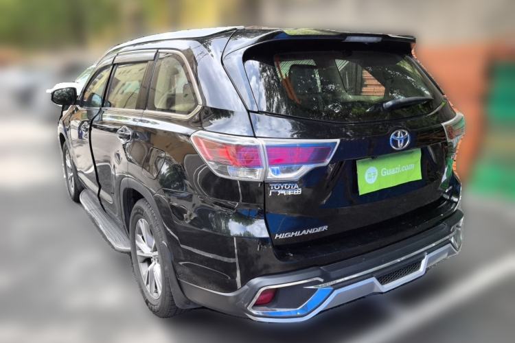 Used Toyota Highlander 2015 2.0T Four-Wheel Drive Elite Edition 7-Seater Rear Left 45 Deg