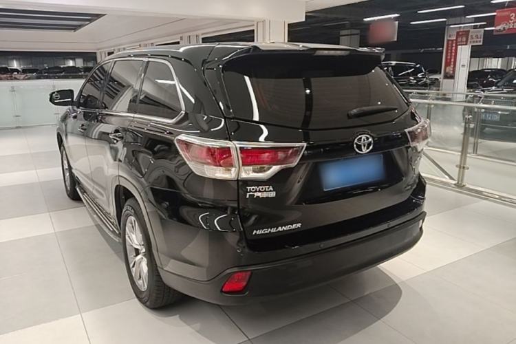 Used Toyota Highlander 2015 2.0T Two-Wheel Drive Elite Edition 5 Seats Rear Left 45 Deg