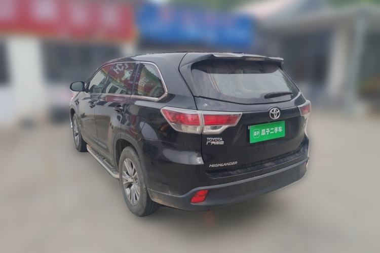 Used Toyota Highlander 2015 2.0T Two-Wheel Drive Elite Edition 5 Seats Rear Left 45 Deg