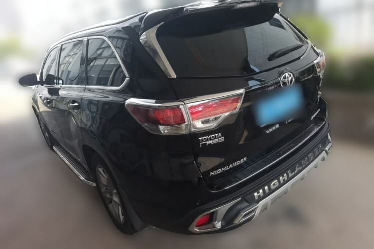 Used Toyota Highlander 2015 2.0T Four-Wheel Drive Luxury Edition 7-Seater Rear Left 45 Deg