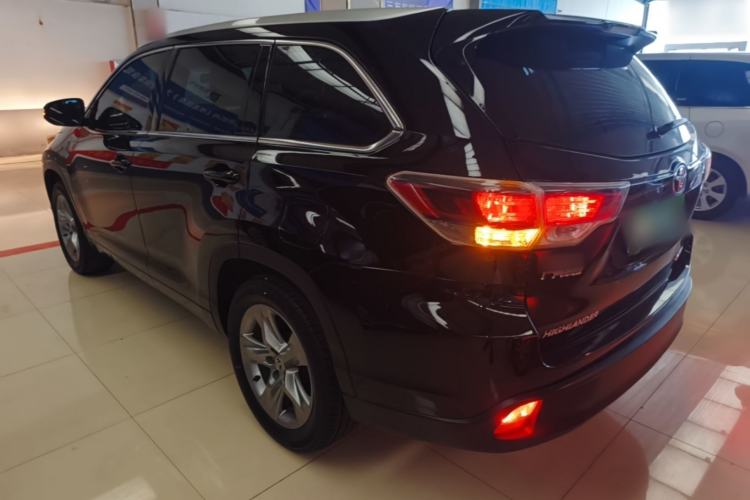 Used Toyota Highlander 2015 2.0T Four-Wheel Drive Luxury Edition 7-Seater Rear Left 45 Deg