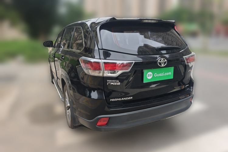 Used Toyota Highlander 2015 2.0T Four-Wheel Drive Elite Edition 7-Seater Rear Left 45 Deg