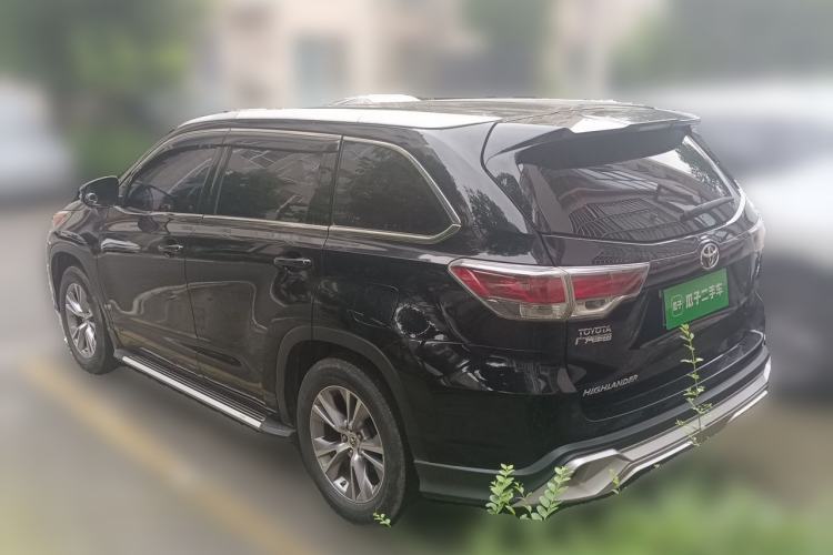 Used Toyota Highlander 2015 2.0T Two-Wheel Drive Elite Edition 7 Seats Rear Left 45 Deg