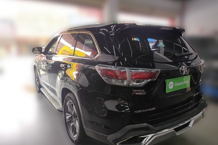Used Toyota Highlander 2015 2.0T Four-Wheel Drive Luxury Edition 7-Seater Rear Left 45 Deg
