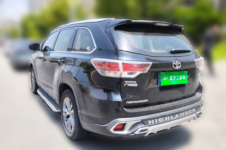 Used Toyota Highlander 2015 2.0T Two-Wheel Drive Elite Edition 5 Seats Rear Left 45 Deg
