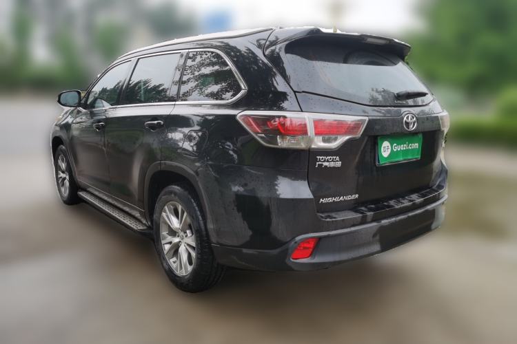 Used Toyota Highlander 2015 2.0T Two-Wheel Drive Elite Edition 7 Seats Rear Left 45 Deg