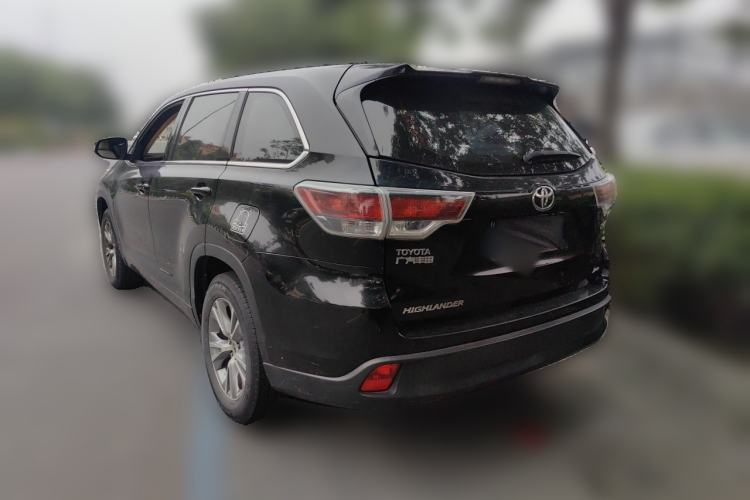 Used Toyota Highlander 2015 2.0T Four-Wheel Drive Elite Edition 7-Seater Rear Left 45 Deg