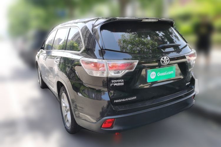 Used Toyota Highlander 2015 2.0T Two-Wheel Drive Luxury Edition 7 Seats Rear Left 45 Deg