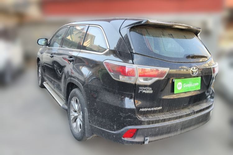 Used Toyota Highlander 2015 2.0T Four-Wheel Drive Elite Edition 7-Seater Rear Left 45 Deg