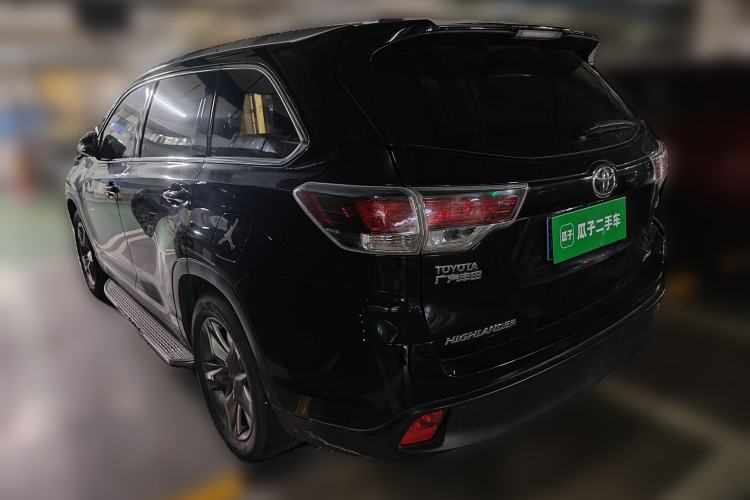 Used Toyota Highlander 2015 2.0T Two-Wheel Drive Luxury Edition 7 Seats Rear Left 45 Deg