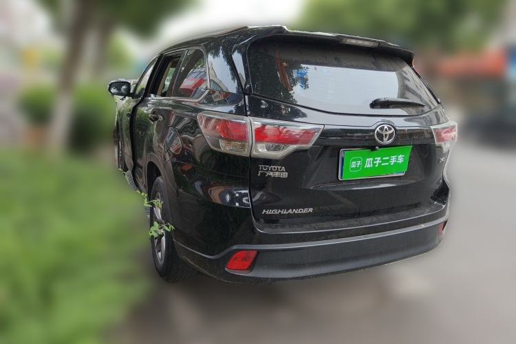 Used Toyota Highlander 2015 2.0T Two-Wheel Drive Elite Edition 5 Seats Rear Left 45 Deg