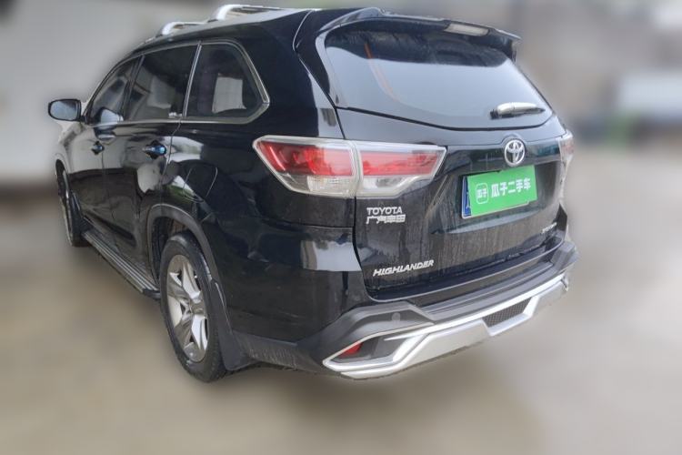 Used Toyota Highlander 2015 2.0T Four-Wheel Drive Luxury Edition 7-Seater Rear Left 45 Deg