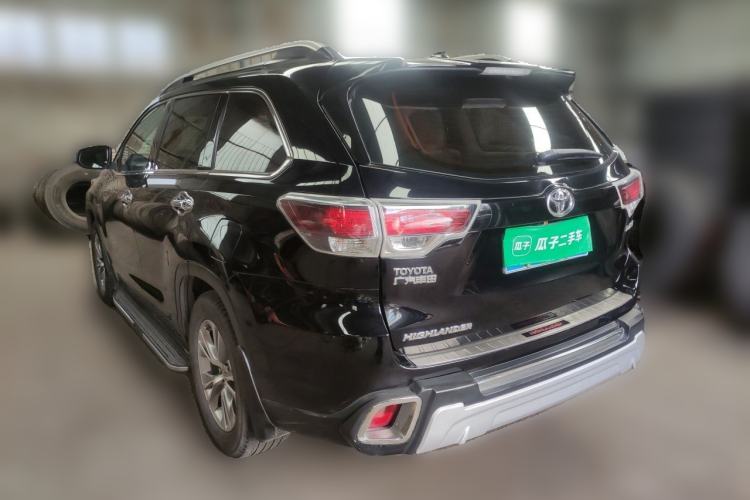 Used Toyota Highlander 2015 2.0T Two-Wheel Drive Elite Edition 5 Seats Rear Left 45 Deg