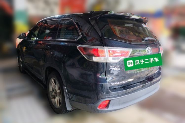 Used Toyota Highlander 2015 2.0T Four-Wheel Drive Luxury Edition 7-Seater Rear Left 45 Deg