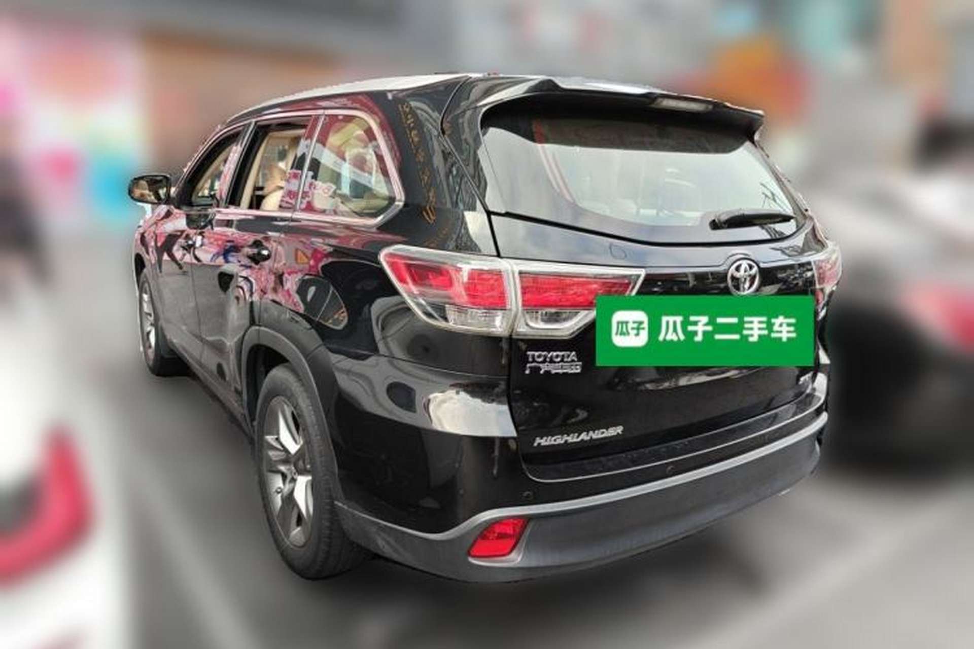 Used Toyota Highlander 2015 2.0T Two-Wheel Drive Luxury Edition 7 Seats Rear Left 45 Deg