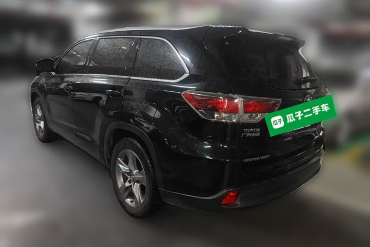 Used Toyota Highlander 2015 2.0T Four-Wheel Drive Ultimate Edition 7-Seater Rear Left 45 Deg