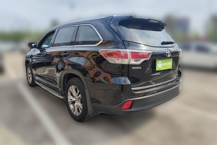 Used Toyota Highlander 2015 2.0T Four-Wheel Drive Elite Edition 7-Seater Rear Left 45 Deg