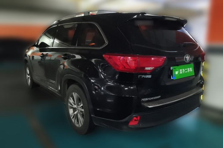 Used Toyota Highlander 2015 2.0T Two-Wheel Drive Elite Edition 5 Seats Rear Left 45 Deg