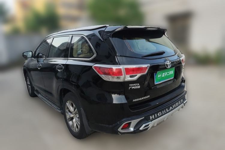 Used Toyota Highlander 2015 2.0T Two-Wheel Drive Elite Edition 7 Seats Rear Left 45 Deg