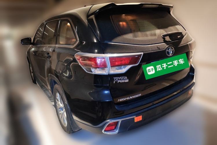 Used Toyota Highlander 2015 2.0T Two-Wheel Drive Elite Edition 7 Seats Rear Left 45 Deg