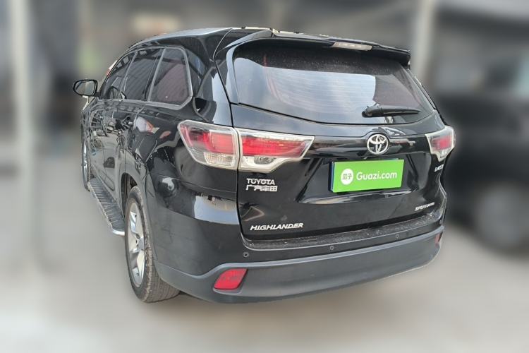 Used Toyota Highlander 2015 2.0T Four-Wheel Drive Luxury Edition 7-Seater Rear Left 45 Deg